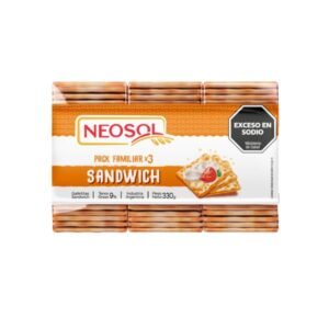 Galletitas Tripack Neosol Sandwich