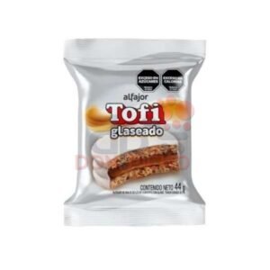 Alfajor Tofi glaseado