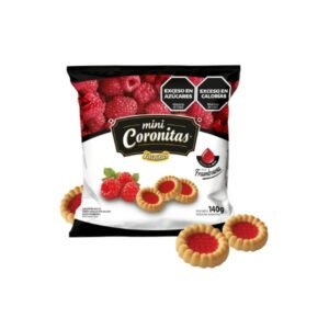 Galletitas Coronitas Frambuesa 140g.