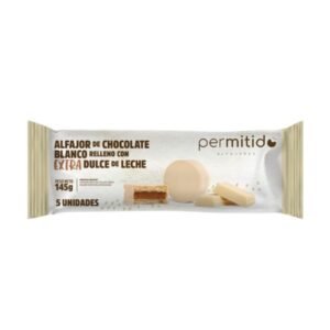 Alfajor Permitido Chocolate Blanco