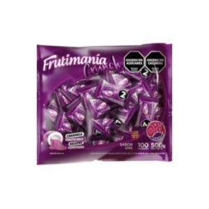 Caramelos FrutiManía Uva 500g