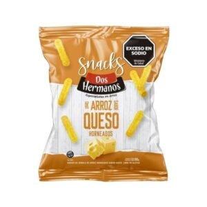Snack de arroz Palitos de Queso 10x80g