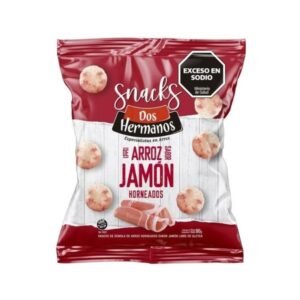 Snack de arroz Jamon 10x80g