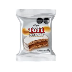 Alfajor Tofi glaseado