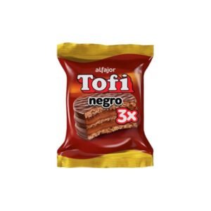 Alfajor Tofi x3 Negro