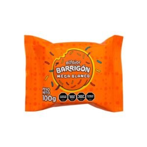 Alfajor Barrigón Mega Blanco
