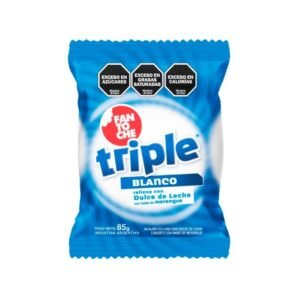 Alfajor Fantoche triple blanco x12