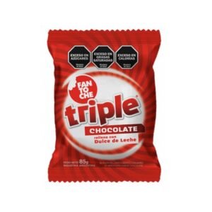Alfajor Fantoche triple Negro x12