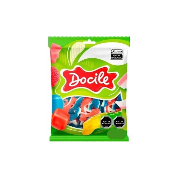 Gelatines Docile Tiburon Mix 250g