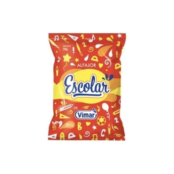 Alfajor escolar surtidos (x60)