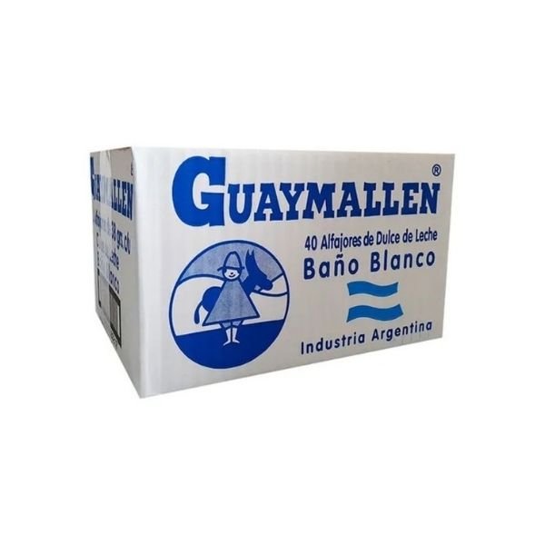 Alfajor Guaymallen Blanco (x40u) - Imagen 3