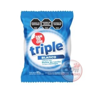 Alfajor Fantoche triple blanco x12