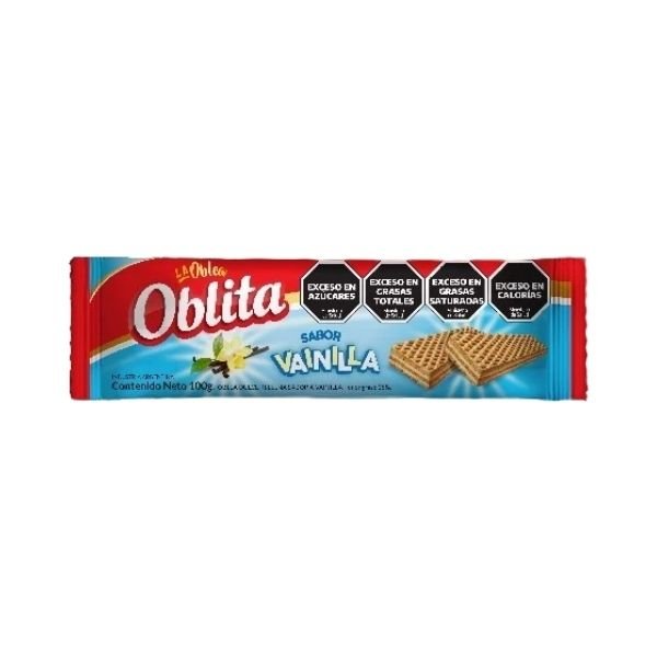 Oblea Oblita Vainilla 48x100gr