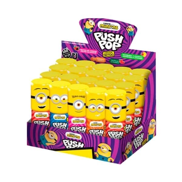 Chupetin Push Pop minions